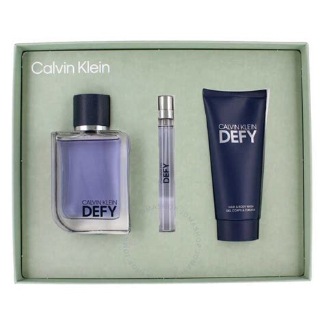 Calvin Klein Men's Defy Gift Set Fragrances .